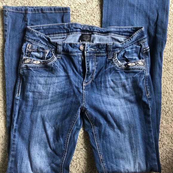 NWOT boot cut blue jeans - Picture 2 of 3